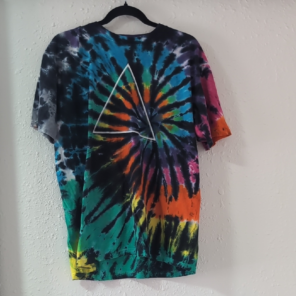 Pink Floyd Roger Waters Us + Them 2017 Tour   Tie Dye Unisex Large Tee Shirt